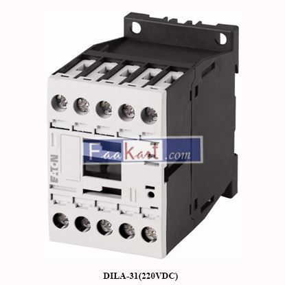 Picture of DILA-31(220VDC) Eaton Moeller Contactor relay - 276383