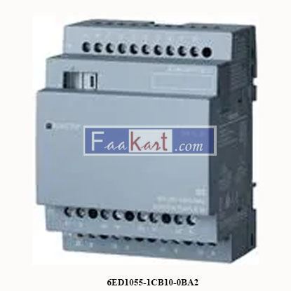 Picture of 6ED1055-1CB10-0BA2 Siemens  LOGO! DM16 24 expansion module