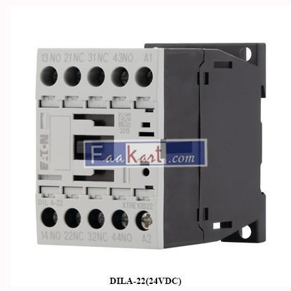 Picture of DILA-22(24VDC) Eaton Moeller Contactor relay - 276414