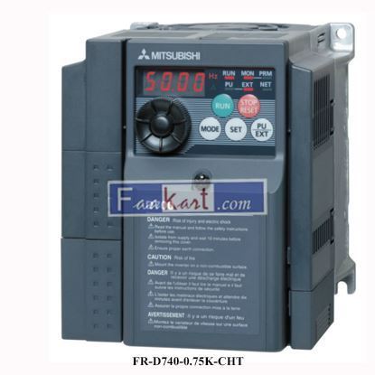 Picture of FR-D740-0.75K-CHT Mitsubishi 0.75kw Inverter
