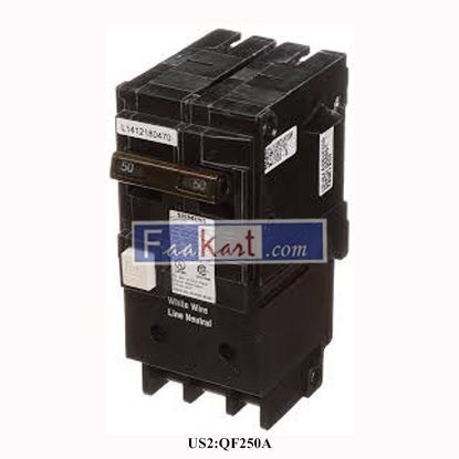 Picture of QF250A | US2:QF250A SIEMENS - 50 Amp GFCI Circuit Breaker