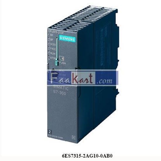 Picture of 6ES7315-2AG10-0AB0 - SIEMENS SIMATIC S7-300, CPU 315-2DP
