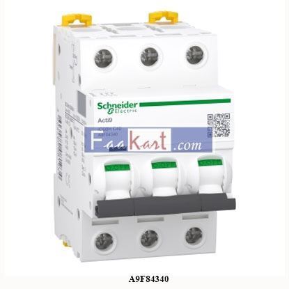 Picture of A9F84340  SCHNEIDER   miniature circuit breaker