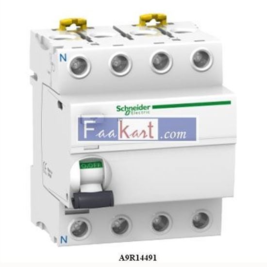 Picture of A9R14491  SCHNEIDER  Residual current circuit breaker