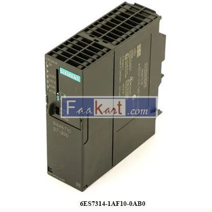 Picture of 6ES7314-1AF10-0AB0  SIEMENS  CPU MODULE