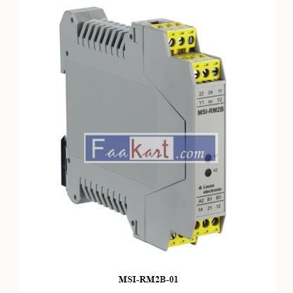 Picture of MSI-RM2B-01   547954   LEUTZE   Safety relay