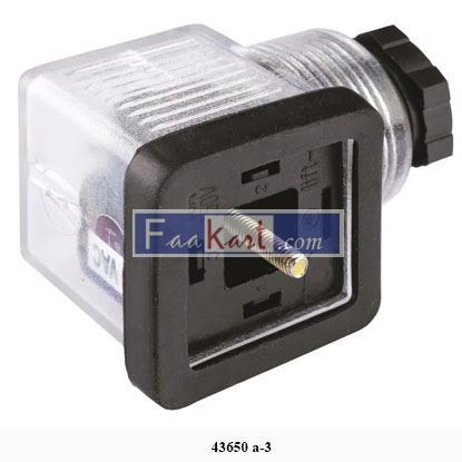 Picture of DIN 43650 A-3   prong solenoid valve