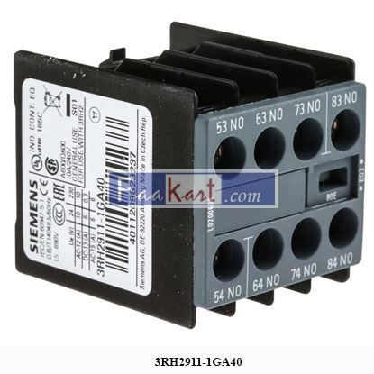 Picture of 3RH2911-1GA40  SIEMENS  auxiliary switch