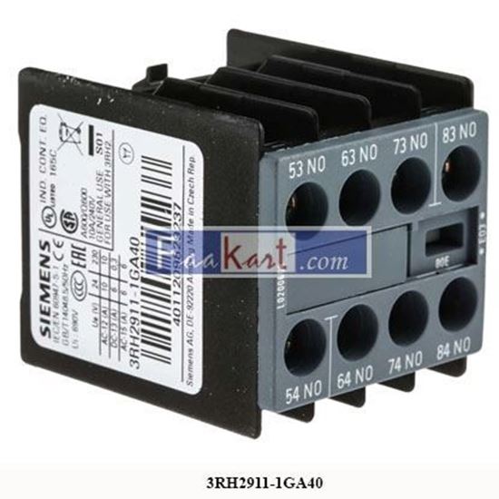 Picture of 3RH2911-1GA40  SIEMENS  auxiliary switch