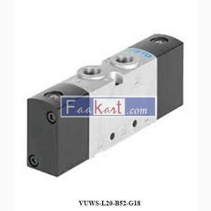 Picture of 575684  VUWS-L20-B52-G18  FESTO Pneumatic valve