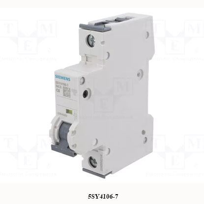 Picture of 5SY4106-7  SIEMES  Miniature circuit breaker