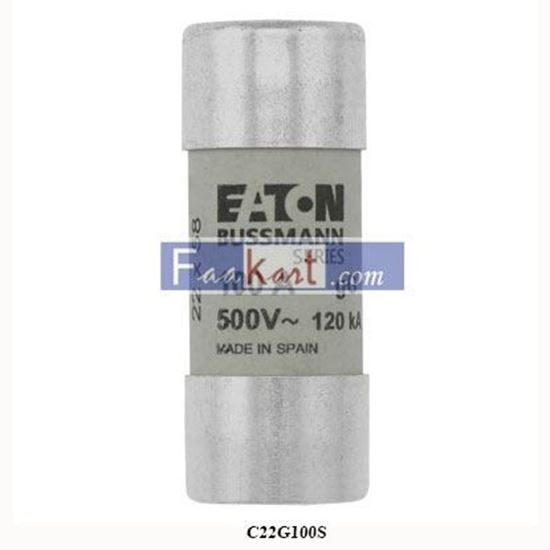 Picture of C22G100S  EATON BUSSMANN  CYLINDER FUSE