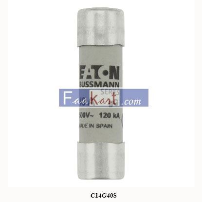 Picture of C14G40S  EATON BUSSMANN  cylindrical/ferrule fuse