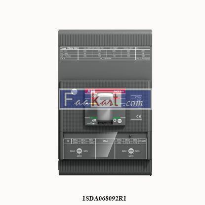 Picture of 1SDA068092R1  XT4N 250 TMA 250-2500 3p F F  ABB  CIRCUIT BREAKER