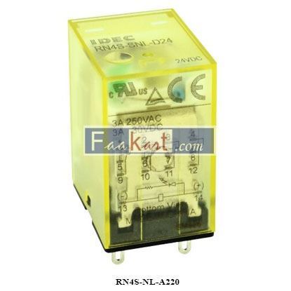 Picture of RN4S-NL-A220   IDEC  Intermediate Relay
