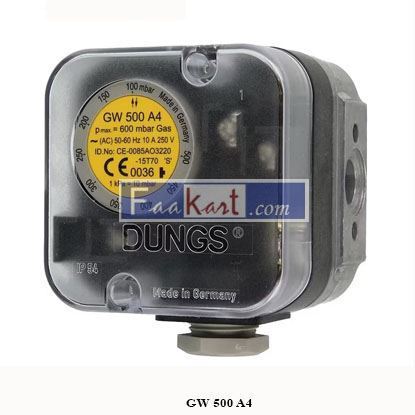 Picture of GW 500 A4  dungs  Pressure switch