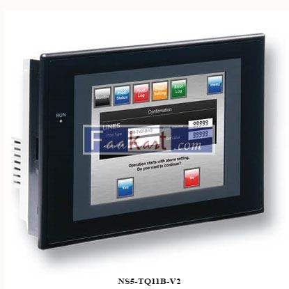 Picture of NS5-TQ11B-V2  OMRON HMI panel