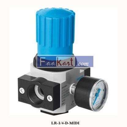 Picture of FESTO LR-1/4-D-MIDI  PRESSURE REGULATOR