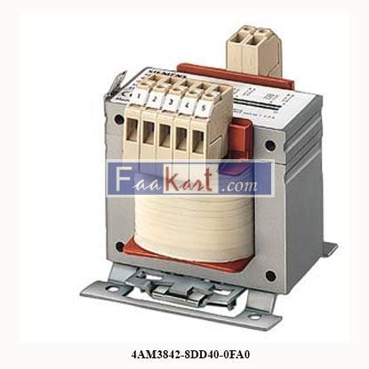 Picture of 4AM3842-8DD40-0FA0  SIEMENS  TRANSFORMER SITAS