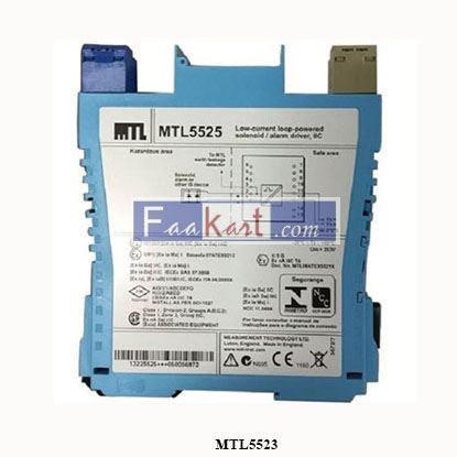 Picture of MTL5523  Eaton MTL SOLENOID/ALARM DRIVER