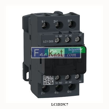 Picture of LC1D25C7  SCHNEIDER   contactor
