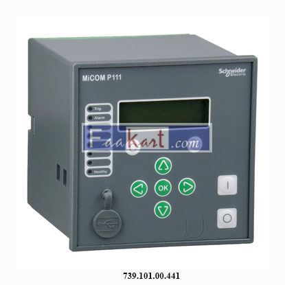Picture of 739.101.00.441  Schneider Electric  3 phase overcurrent and earth fault protection relay