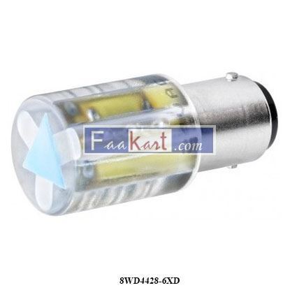 Picture of 8WD4428-6XD  SIEMENS  LED, base BA15d, yellow