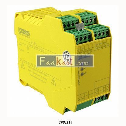 Picture of 2981114  PSR-SCP-24-230UC/ESAM4/3X1/1X2  PHOENIX CONTACT    Safety Relays