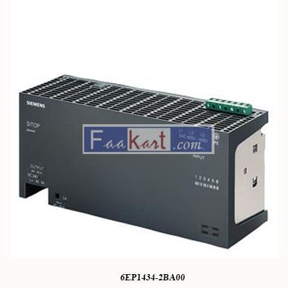 Picture of 6EP1434-2BA00  SIEMENS  Stabilized power supply input