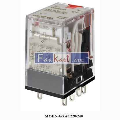 Picture of MY4IN-GS AC220/240  OMRON  Power Relay
