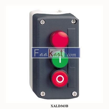 Picture of XALD363B   SCHNEIDER  Control station  red pilot light