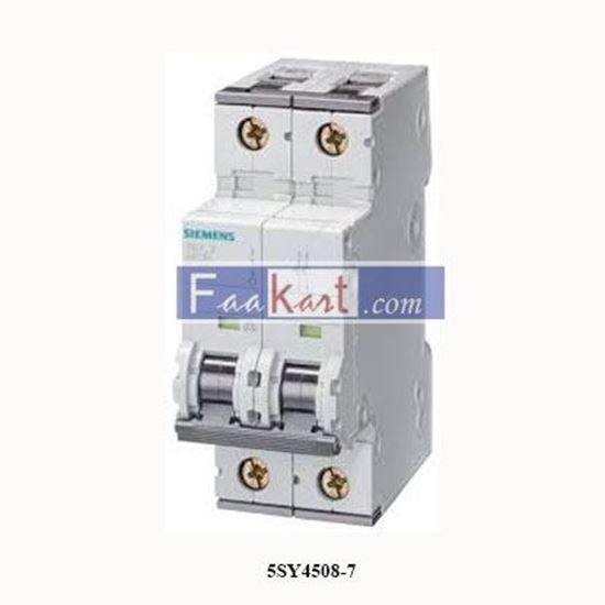 Picture of 5SY4508-7  SIEMENS    Miniature circuit breaker