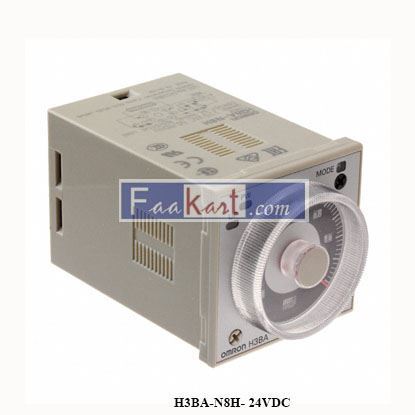 Picture of H3BA-N8H- 24VDC  OMRON  Timers Multi Timer 8 pin