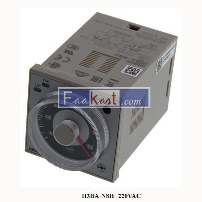 Picture of H3BA-N8H - Omron ON Delay Single Timer Relay