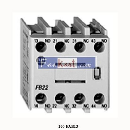Picture of 100-FAB13  ALLEN BRADLEY  Auxiliary Contact