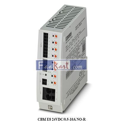 Picture of CBM E8 24DC/0.5-10A NO-R  PHOENIX CONTACT - Electronic circuit breaker  2905744