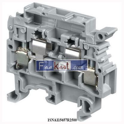 Picture of 1SNA115657R2500   - MA Series Grey, 4mm², Screw Termination, Fused