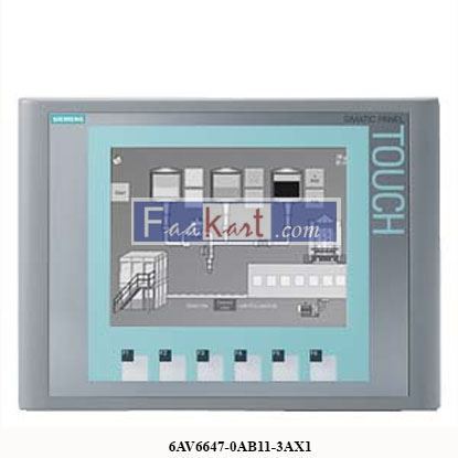Picture of 6AV6647-0AB11-3AX1  SIEMENS    Basic Panel