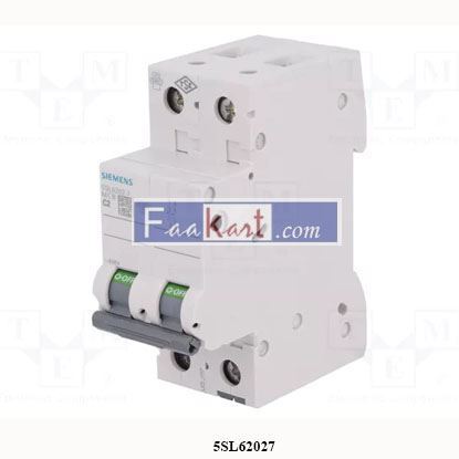 Picture of 5SL6202-7  SIEMENS  Miniature circuit breaker