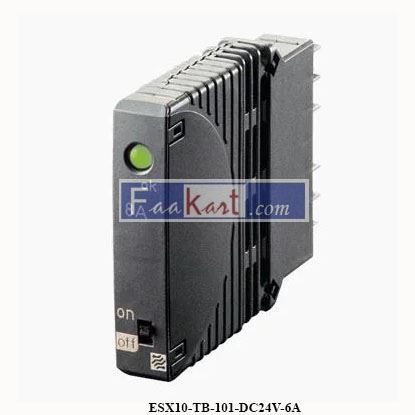 Picture of ESX10-TB-101-DC24V-6A   ETA  Electronic Circuit Breaker