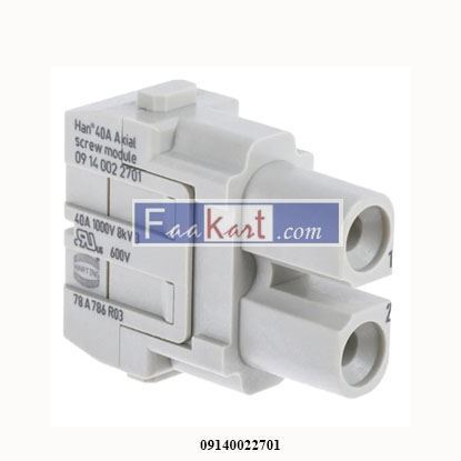 Picture of 09140022701  Harting  Heavy Duty Power Connectors
