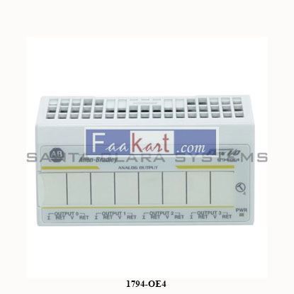 Picture of 1794-OE4 Allen Bradley Analog Output Module