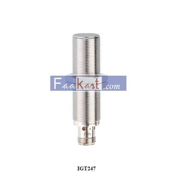 Picture of IGT247  IFM   Inductive full-metal sensor  IGK3005-BPKG/AM/US-104