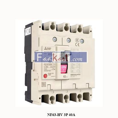 Picture of NF63-HV 3P 40A  MITSUBISHI  Circuit breaker