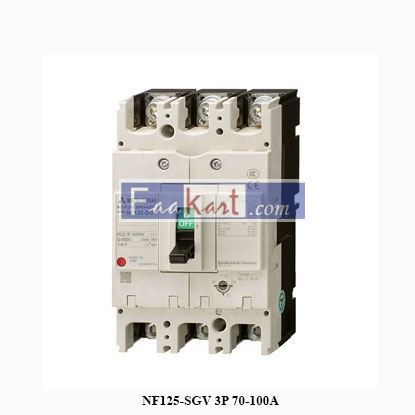 Picture of NF125-SGV 3P 70-100A  MITSUBISHI  Circuit breaker