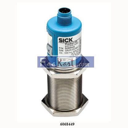 Picture of 6068449  UM30-21311B  sick  UM30 Series Ultrasonic Barrel-Style Ultrasonic Sensor