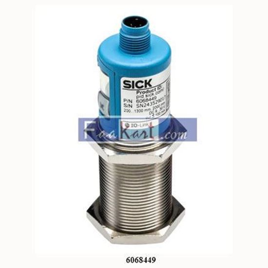 Picture of 6068449  UM30-21311B  sick  UM30 Series Ultrasonic Barrel-Style Ultrasonic Sensor