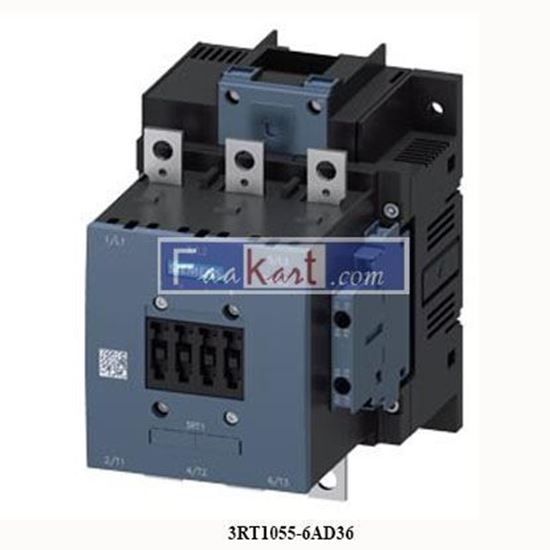 Picture of 3RT1055-6AD36  SIEMENS power contactor