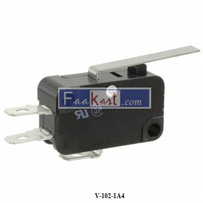 Picture of V-102-1A4  OMRON Electronic Components-Microswitch