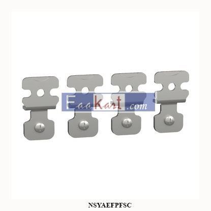 Picture of NSYAEFPFSC  SCHNEIDER  Set of 4 wall fixing lugs, made of steel